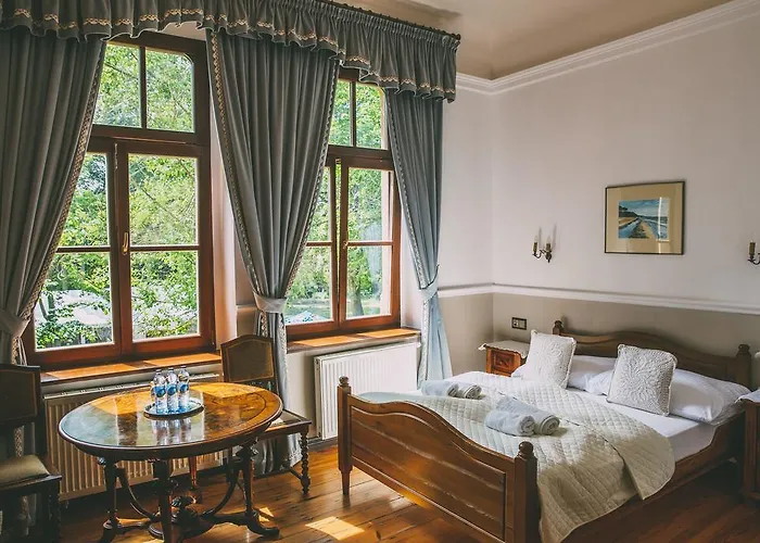 Palac Poraj Oda ve Kahvaltı Wicko (Pomerania)